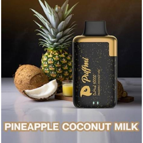 Электронная сигарета PuffMi DuMesh 10000 Ананас Кокосовое Молоко